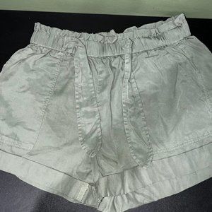 Green Aerie Paperbag Shorts